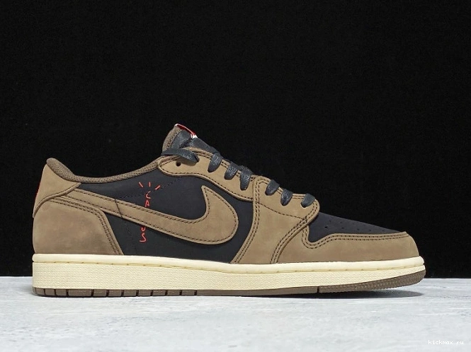 Rep Scott Air SP OG Dark 1 Travis CQ4277-001 Low Mocha x Jordan 0819
